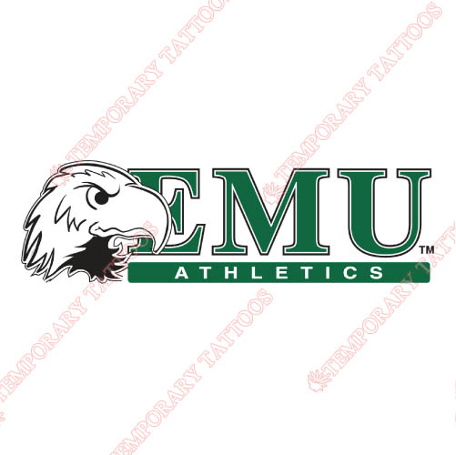 Eastern Michigan Eagles Customize Temporary Tattoos Stickers NO.4325